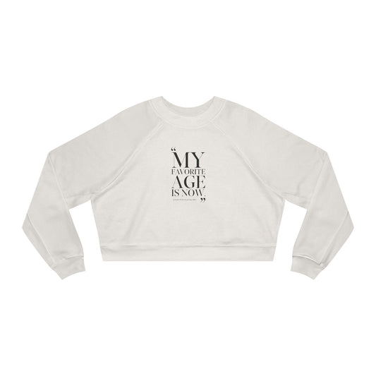 Women's Cropped Fleece Pullover