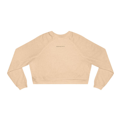 Inspirational Women's Cropped Fleece Pullover - Sparkle Like Dolly