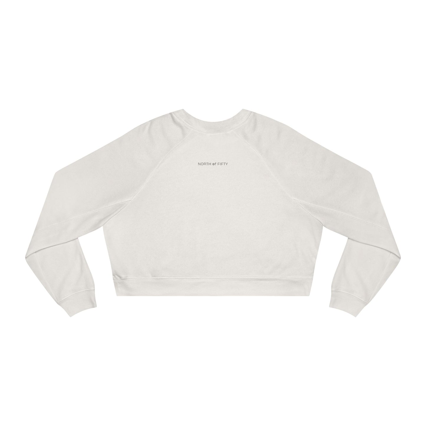Inspirational Women's Cropped Fleece Pullover - Sparkle Like Dolly