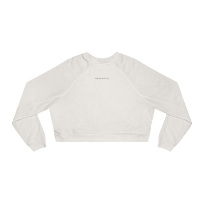 Inspirational Women's Cropped Fleece Pullover - Sparkle Like Dolly